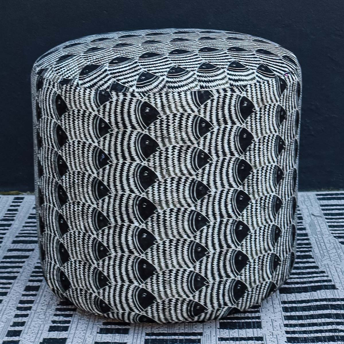 Small Round Ottoman